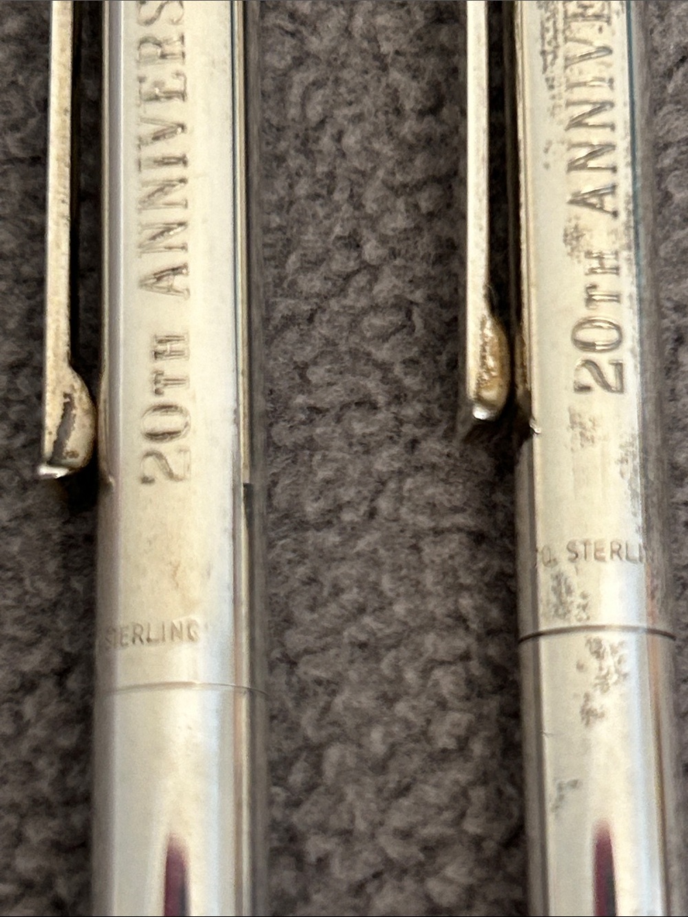 Vintage Tiffany & Co. Sterling Silver T Clip Pen 20th Anniversary American Honda - Picture 8 of 12